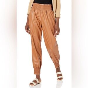 Trina Turk Vegan Leather Joggers